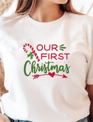 couples/parents christmas shirt